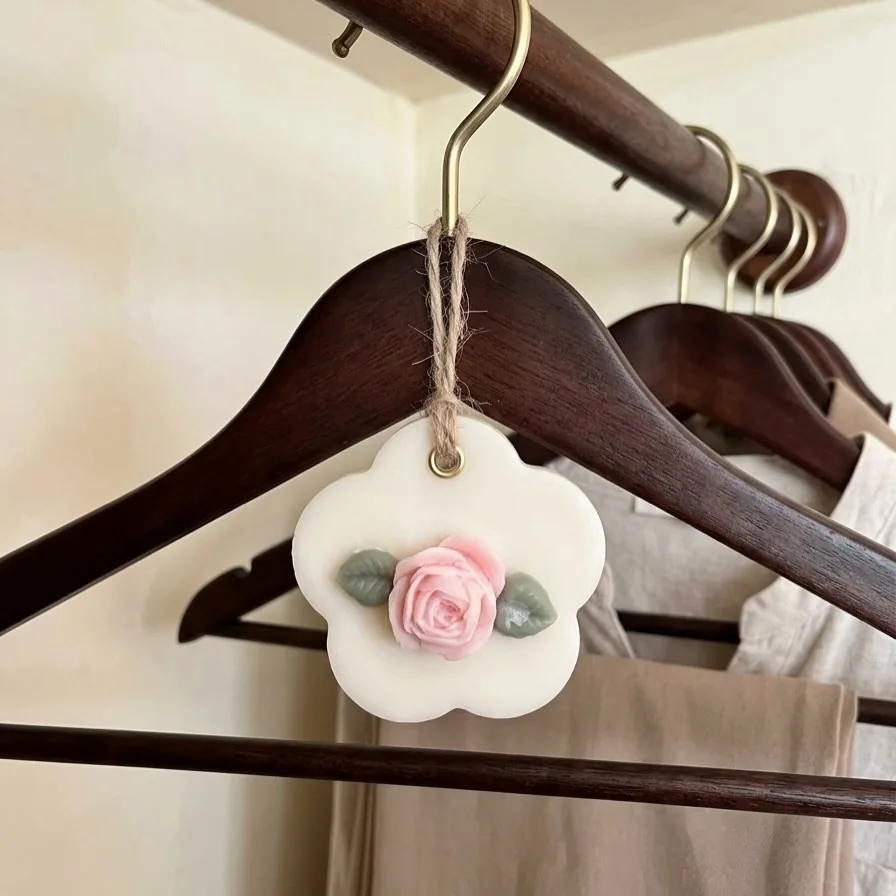 Wax tablet con forma de flor y rosa